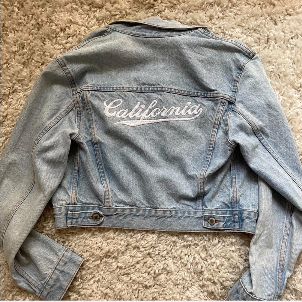 Brandy Melville Light Blue Denim Jacket